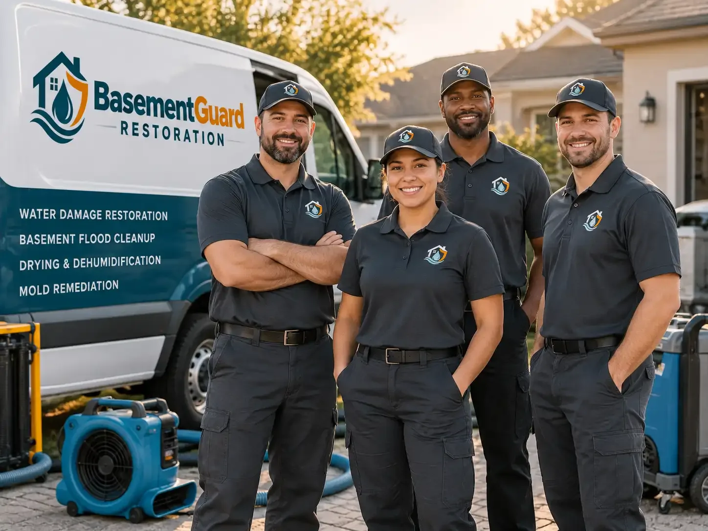 Basement Water Damage Restoration company in Bouton, IA